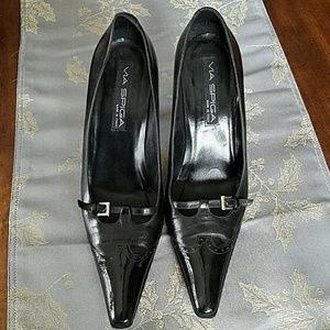Via Spiga black heels